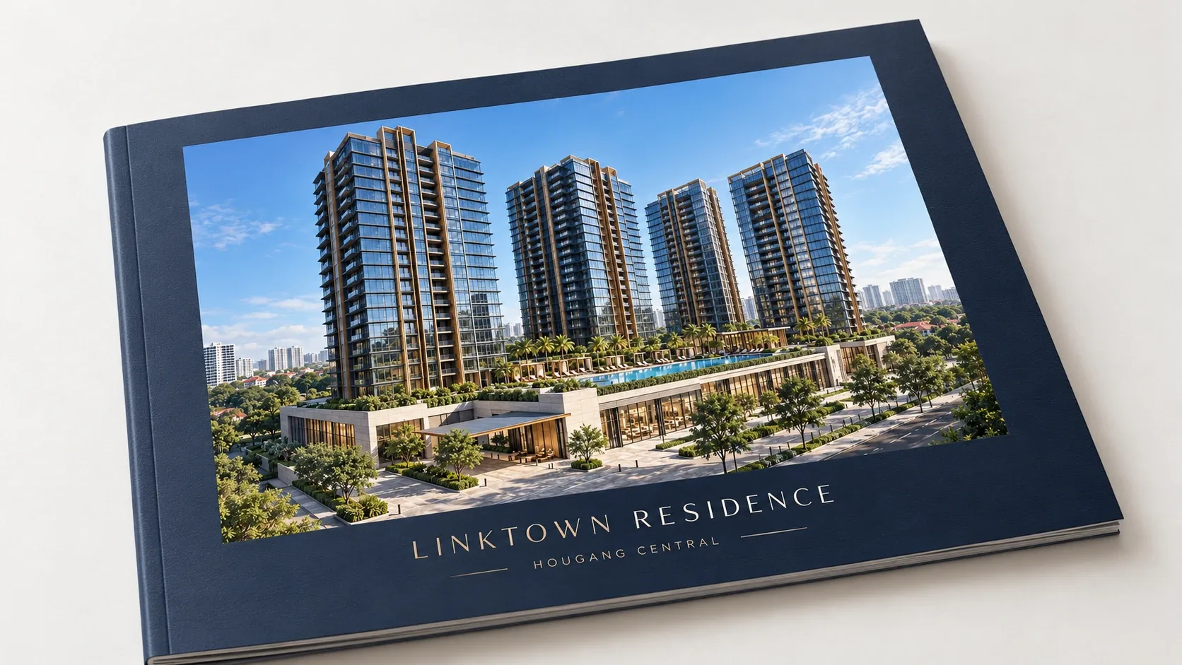 Linktown Residence e-Brochure cover, Hougang Central